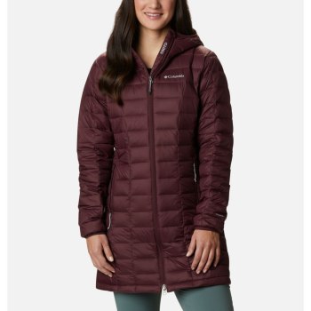 Columbia Ženske Jakne - Voodoo Falls 590 TurboDown Mid Bordo | KZSO-24731